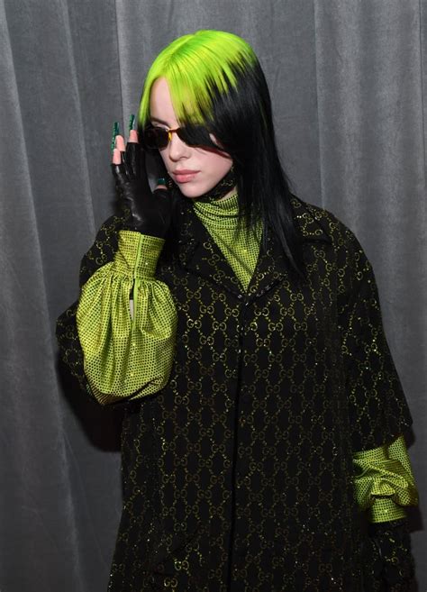 billie eilish gucci dress|Billie Eilish Gucci suit.